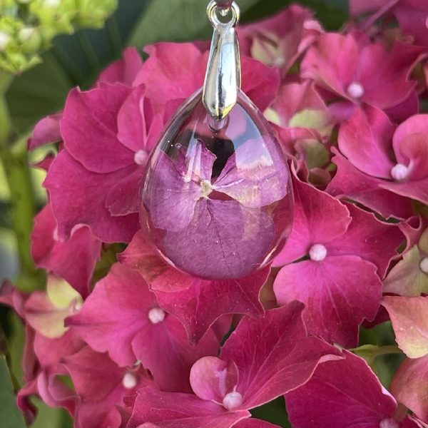 Colgante de flor de Hortensia